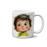 ماگ طرح پرتره کارتونی کودک