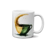ماگ طرح فنجان قهوه به شکل حرف C