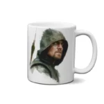 ماگ طرح پرتره گرین ارو با کلاه (Green Arrow)