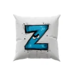 کوسن طرح حرف Z کارتونی آبی تیره