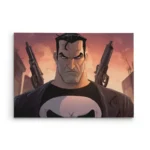 تابلو شاسی افقی طرح پرتره پانیشر (Punisher)