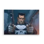 تابلو شاسی افقی طرح پانیشر (Punisher) با دو اسلحه