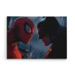 تابلو شاسی افقی طرح رویارویی مرد عنکبوتی (Spider-Man) و بتمن (Batman)