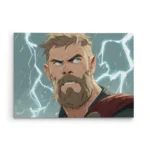 تابلو شاسی افقی طرح ثور (Thor) با نگاه به آسمان و رعد