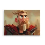 تابلو شاسی افقی طرح طراحی فانتزی و هندسی ثور (Thor)