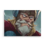 تابلو شاسی افقی طرح ثور (Thor) پیر با ریش سفید
