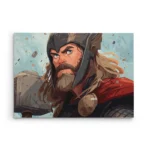 تابلو شاسی افقی طرح ثور (Thor) با چکش در نمای نیم‌رخ