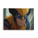 تابلو شاسی افقی طرح ولورین (Wolverine) با ماسک کلاسیک زرد