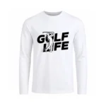 تیشرت مردانه آستین بلند طرح گلف (Golf Life)