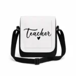 کیف دوشی پاسپورتی مردانه طرح معلم (Teacher)