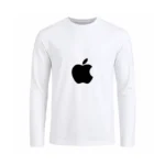 تیشرت مردانه آستین بلند طرح لوگوی اپل (Apple)
