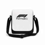 کیف دوشی پاسپورتی مردانه طرح لوگو فرمول یک (F1)