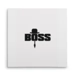 تابلو شاسی مربعی طرح لوگو هوگو باس (BOSS)