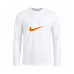 تیشرت مردانه آستین بلند طرح لوگو نایکی (Swoosh)
