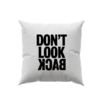 کوسن طرح تایپوگرافی Don't Look Back