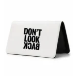 کیف پول مخمل زنانه طرح تایپوگرافی Don't Look Back
