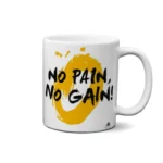 ماگ طرح تایپوگرافی No Pain No Gain