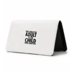 کیف پول مخمل زنانه طرح تایپوگرافی Creative Adult