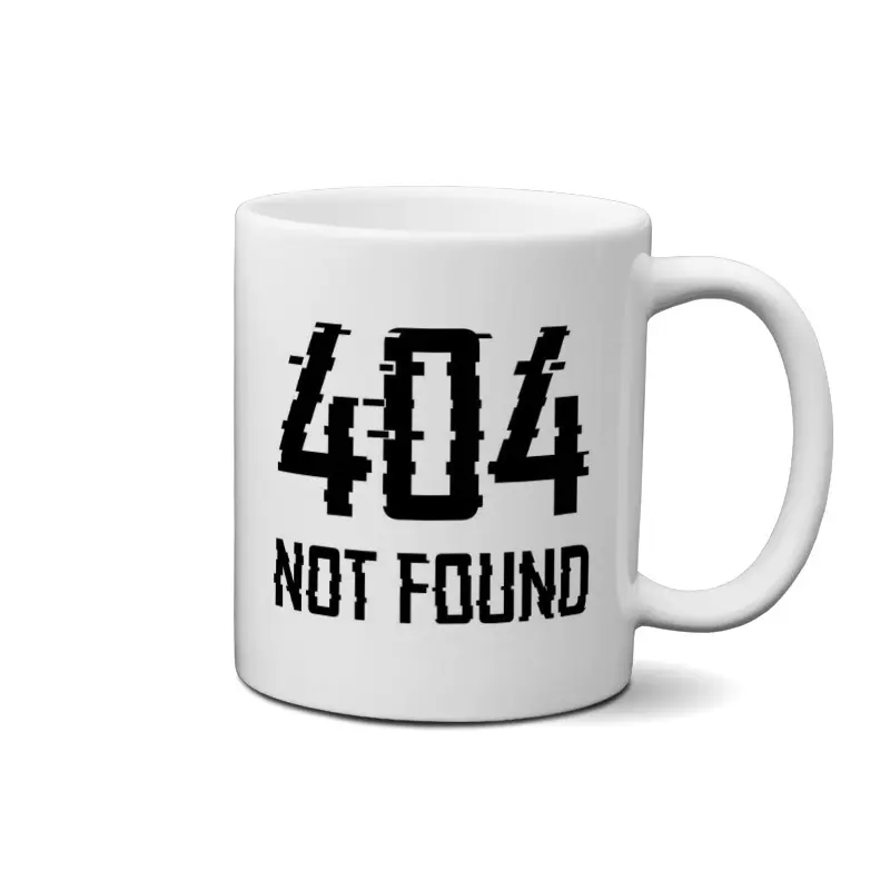 (10758) 2 ماگ طرح ارور 404 (404 Not Found) - تصویر 1