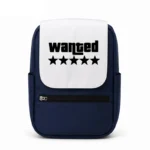 کیف کوله پشتی طرح لوگوی تحت تعقیب (Wanted) با ۵ ستاره