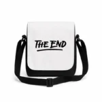 کیف دوشی پاسپورتی مردانه طرح پایان (The End)