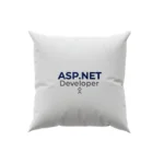 کوسن طرح لوگوتایپ توسعه‌دهنده ASP.NET با آیکون برنامه ‌نویس