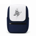 کیف کوله پشتی طرح شعر