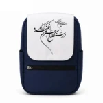 کیف کوله پشتی طرح شعر