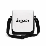 کیف دوشی پاسپورتی مردانه طرح  حسین (hossein)