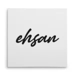 تابلو شاسی مربعی طرح  احسان (ehsan)