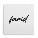 تابلو شاسی مربعی طرح  فرید (farid)