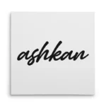 تابلو شاسی مربعی طرح  اشکان (ashkan)