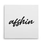 تابلو شاسی مربعی طرح  افشین (afshin)