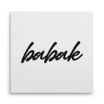 تابلو شاسی مربعی طرح  بابک (babak)