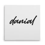 تابلو شاسی مربعی طرح  دانیال (danial)