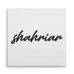 تابلو شاسی مربعی طرح  شهریار (shahriar)