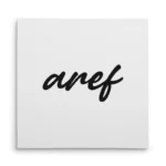 تابلو شاسی مربعی طرح  عارف (aref)