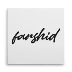 تابلو شاسی مربعی طرح  فرشید (farshid)
