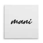 تابلو شاسی مربعی طرح  مانی (mani)