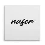 تابلو شاسی مربعی طرح  ناصر (naser)