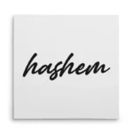 تابلو شاسی مربعی طرح  هاشم (hashem)
