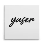 تابلو شاسی مربعی طرح  یاسر (yaser)