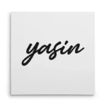 تابلو شاسی مربعی طرح  یاسین (yasin)