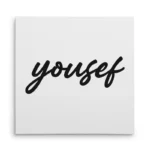 تابلو شاسی مربعی طرح  یوسف (yousef)