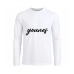 تیشرت مردانه آستین بلند طرح  یونس (younes)