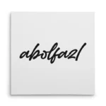 تابلو شاسی مربعی طرح  ابوالفضل (abolfazl)