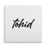 تابلو شاسی مربعی طرح  توحید (tohid)