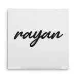 تابلو شاسی مربعی طرح  رایان (rayan)