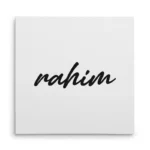 تابلو شاسی مربعی طرح  رحیم (rahim)