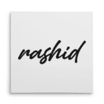 تابلو شاسی مربعی طرح  رشید (rashid)